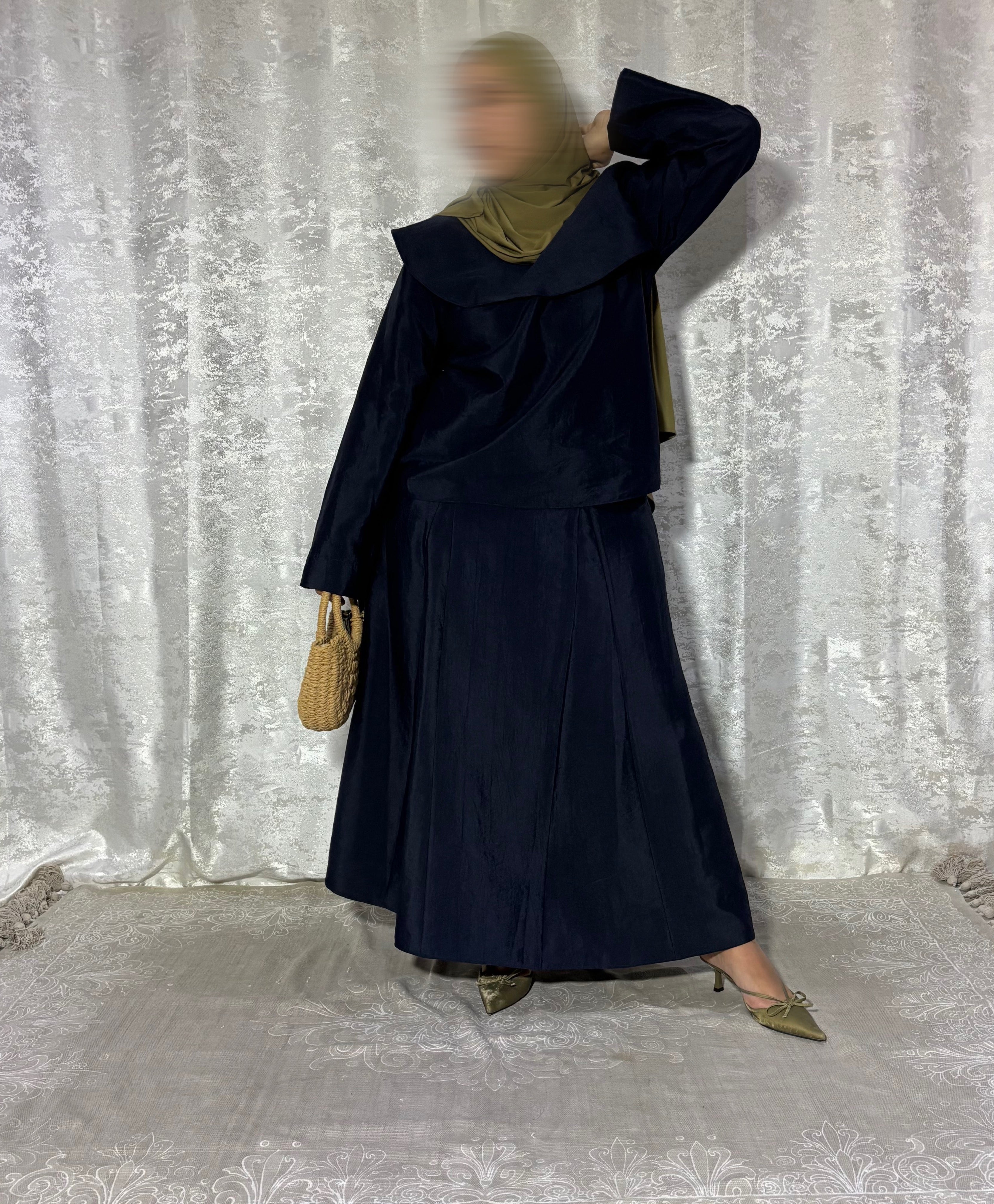 Ensemble Élégance Bleu Nuit – Elmastora