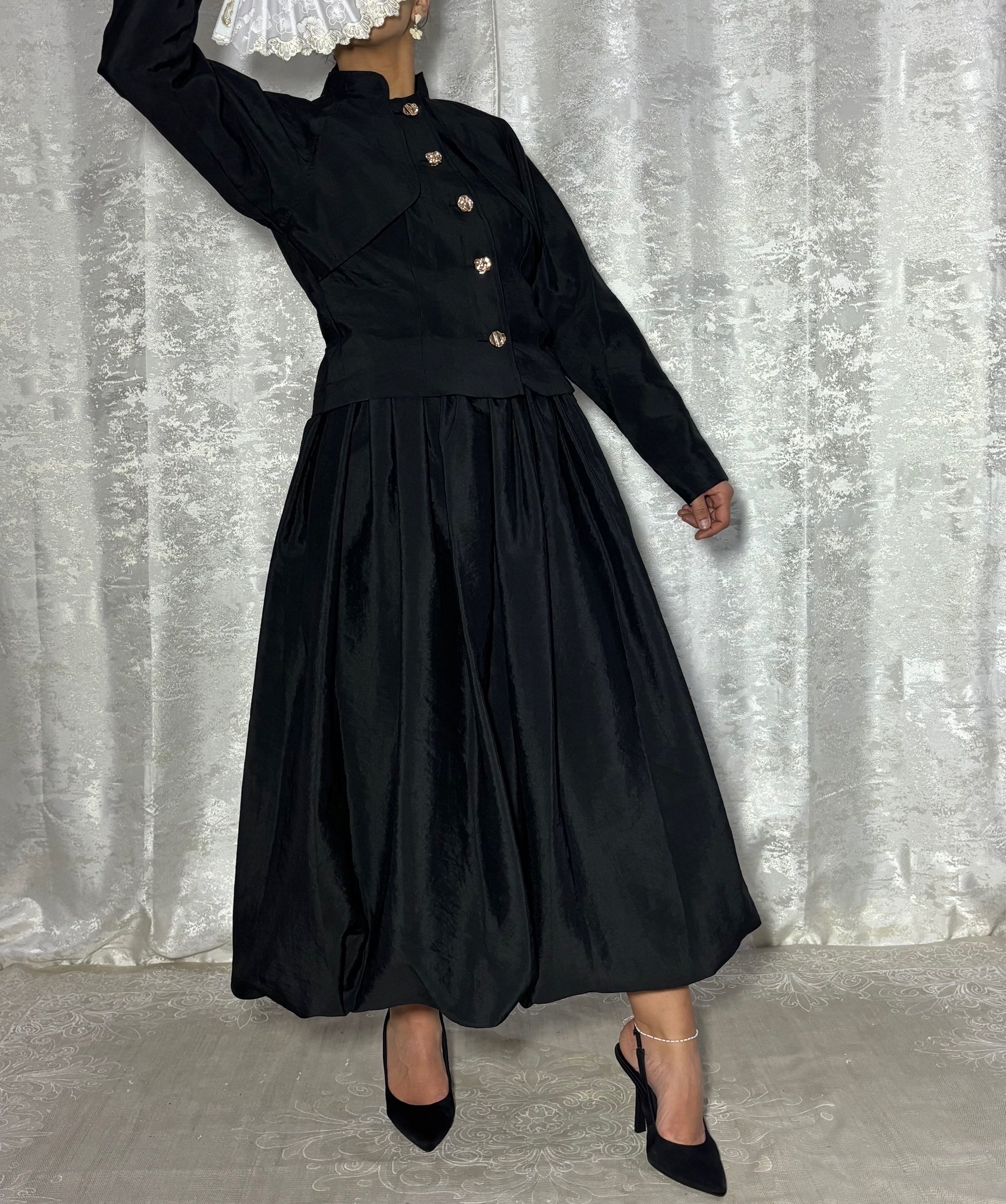 Ensemble Élégance Japonais Noir– Elmastora