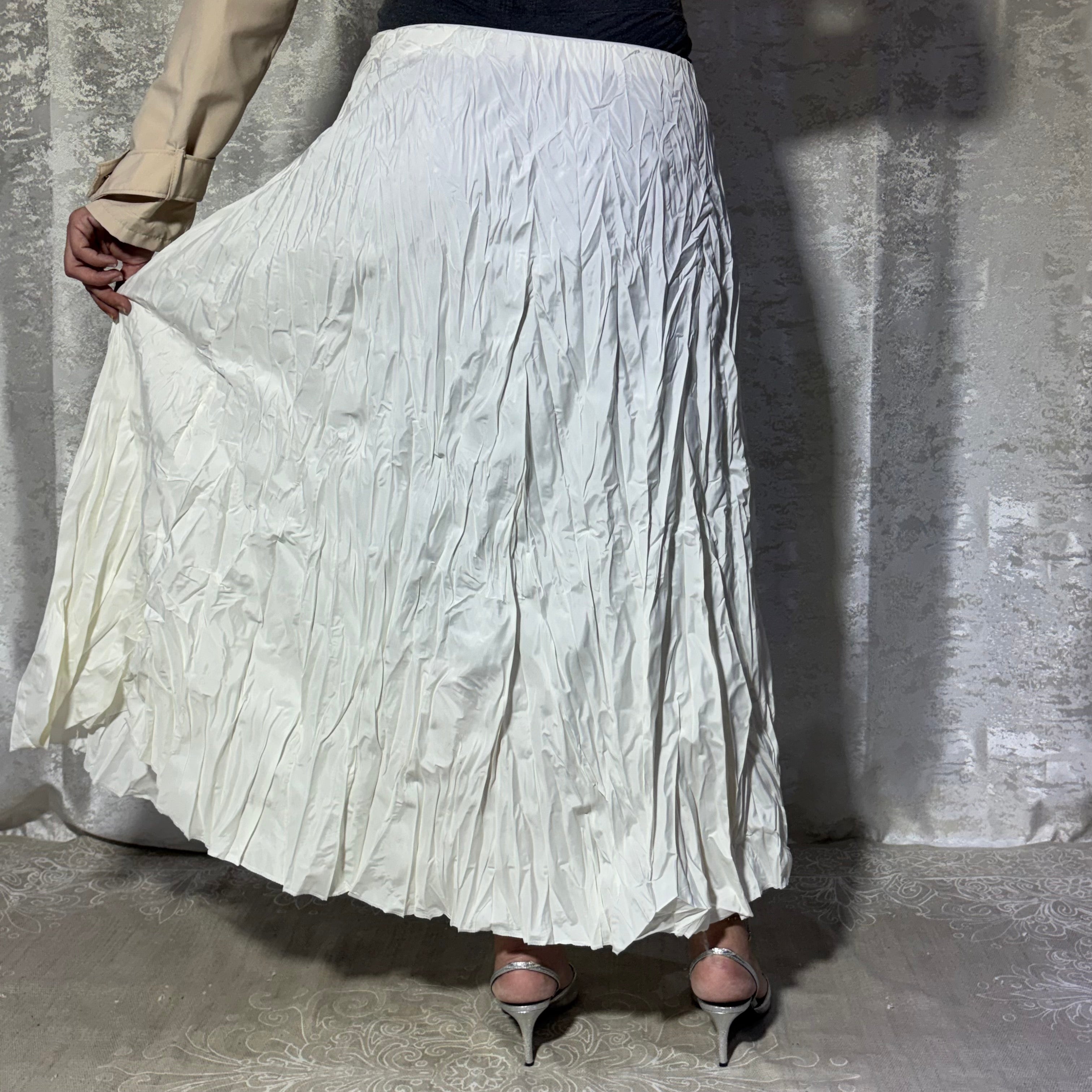 Jupe Longue Plissée – Elmastora