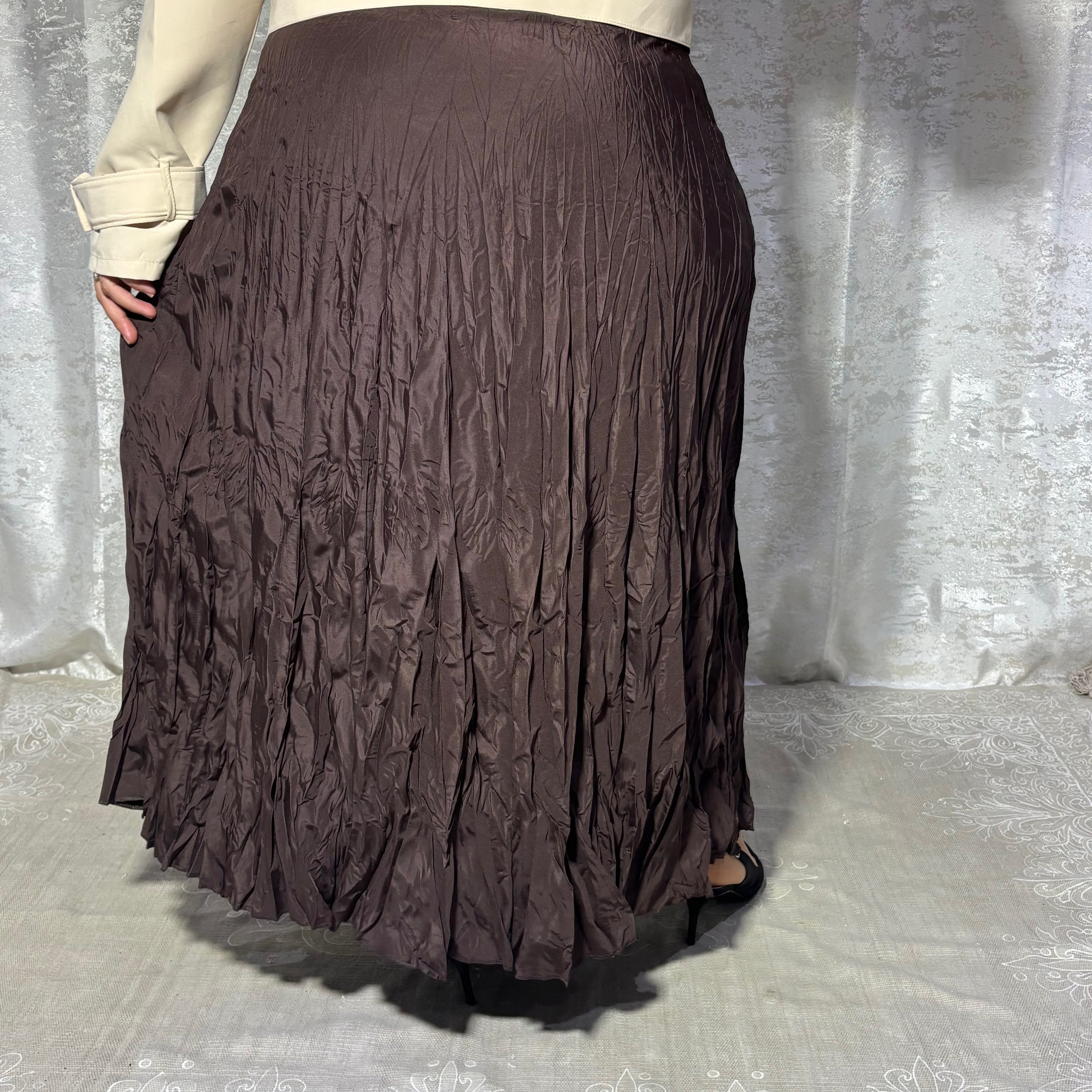 Jupe Longue Plissée – Elmastora