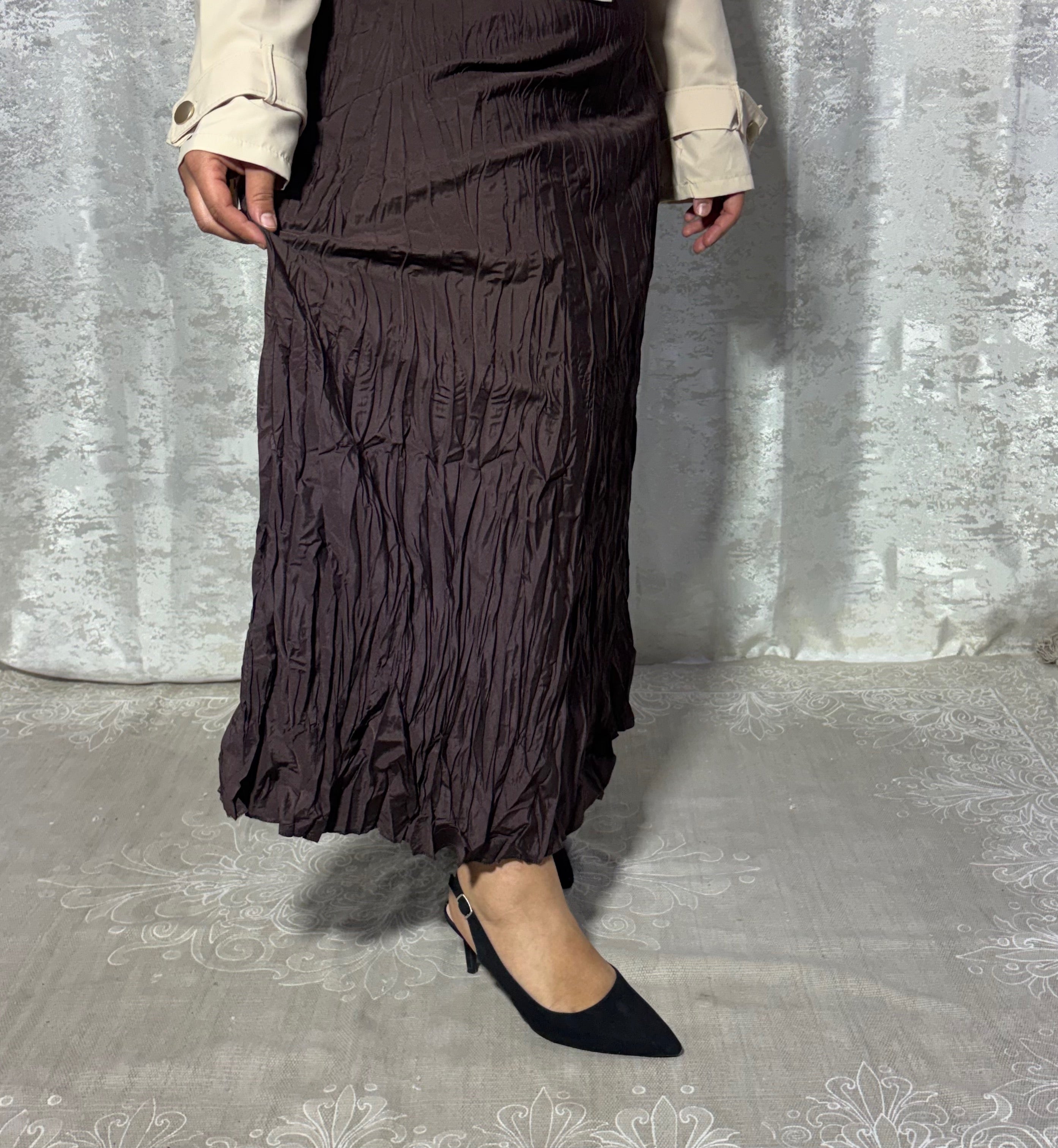 Jupe Longue Plissée – Elmastora