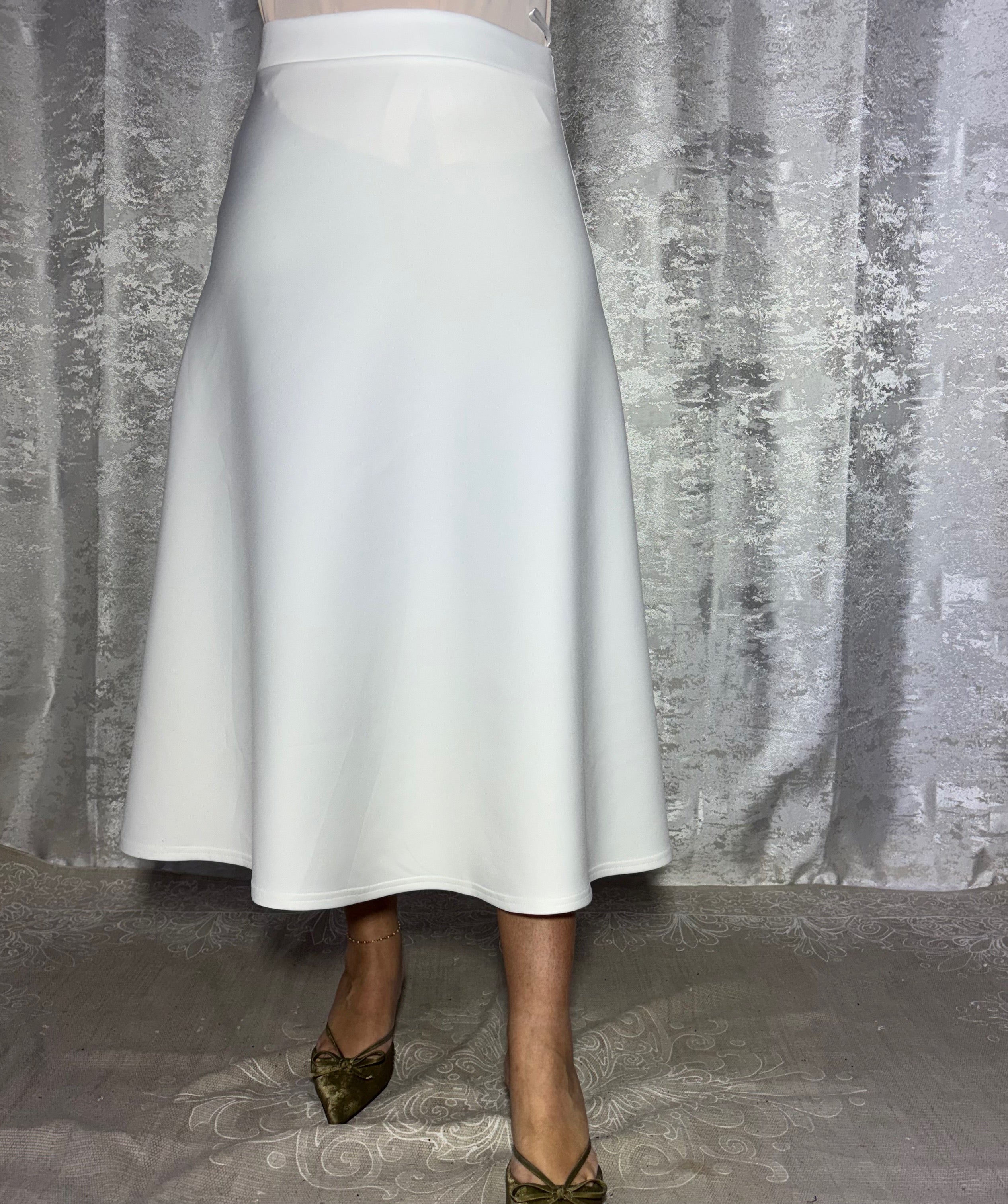 Jupe Longue Satinée – Elmastora