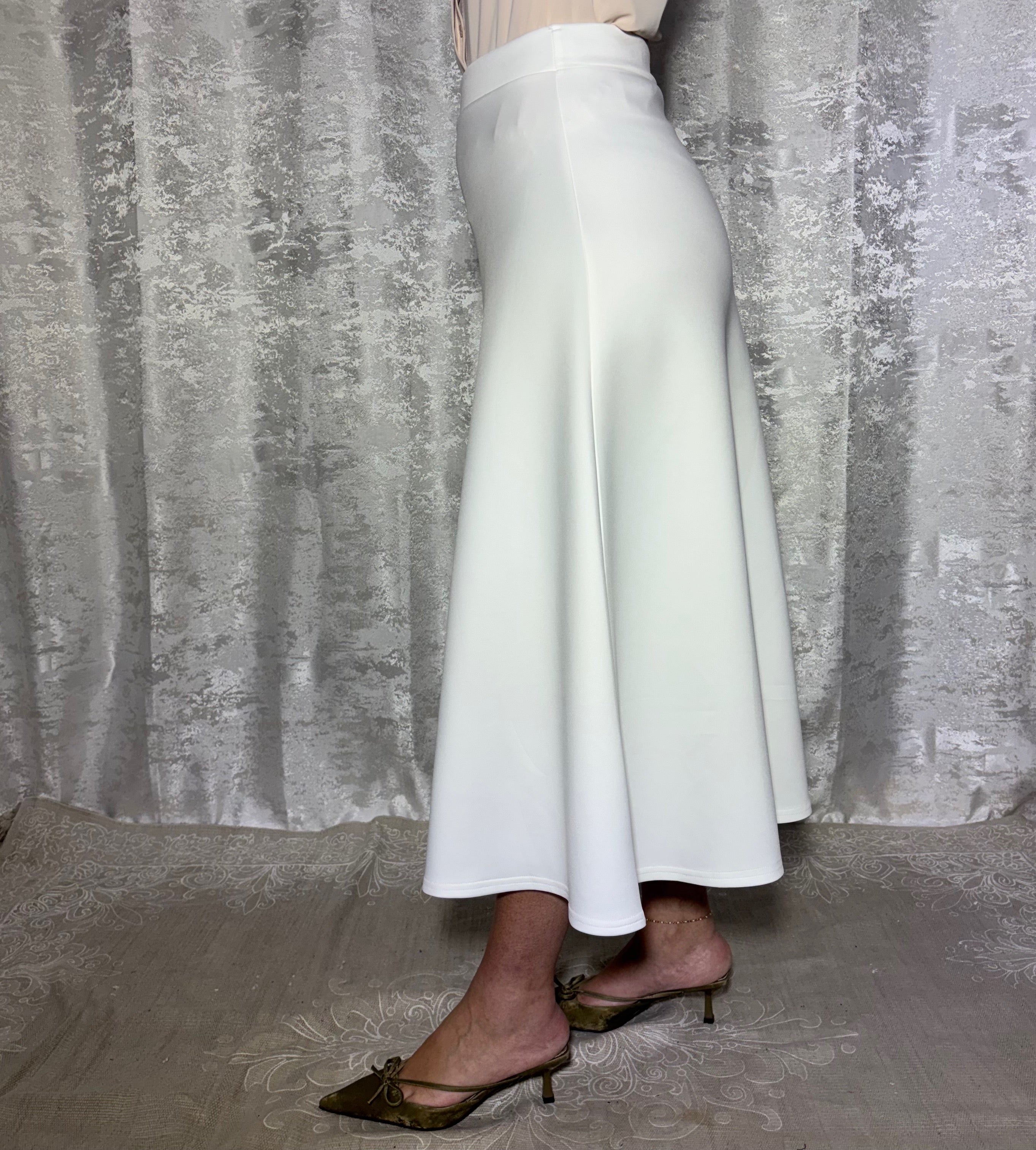 Jupe Longue Satinée – Elmastora