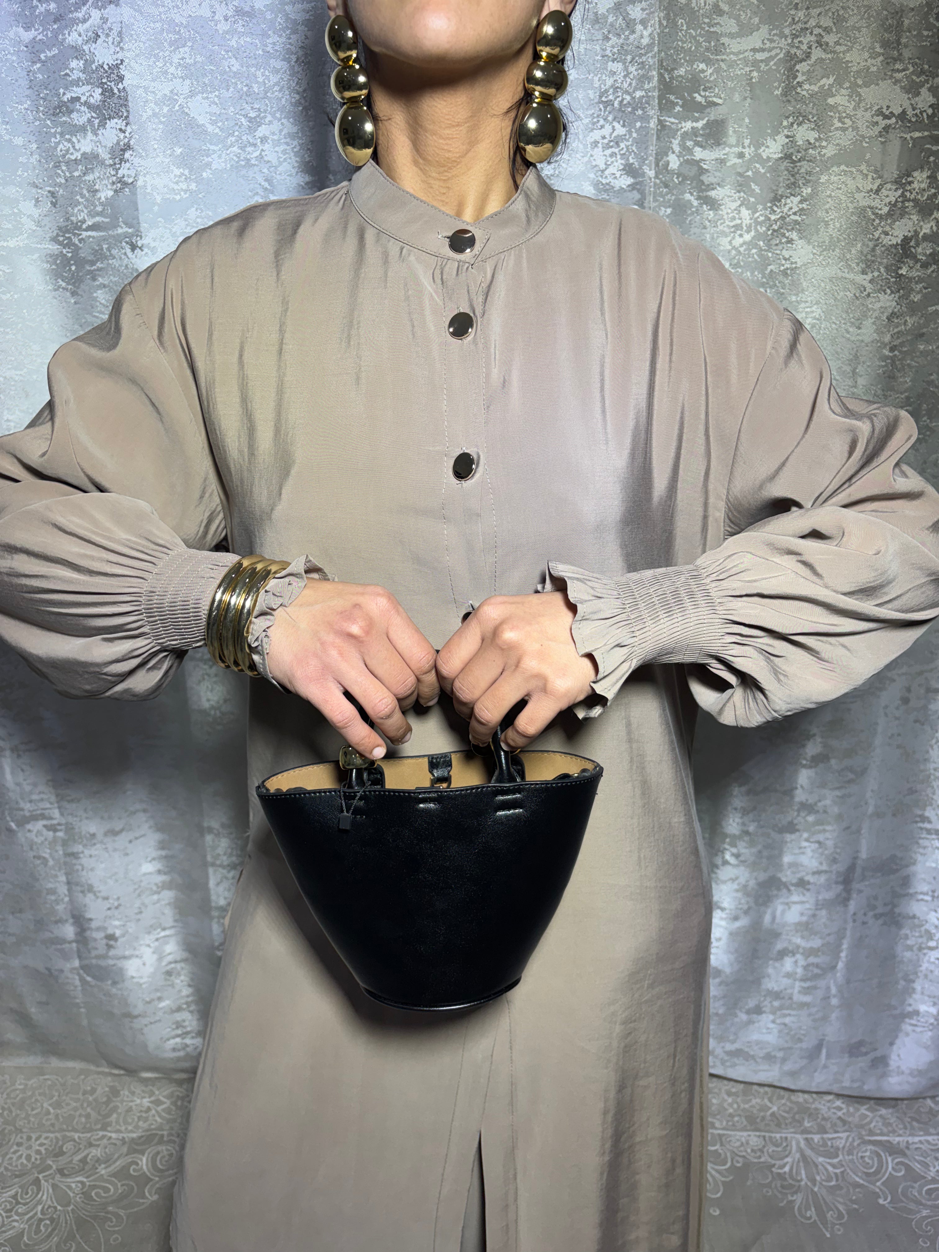 Ensemble tunique longue & pantalon fluide - Elmastora