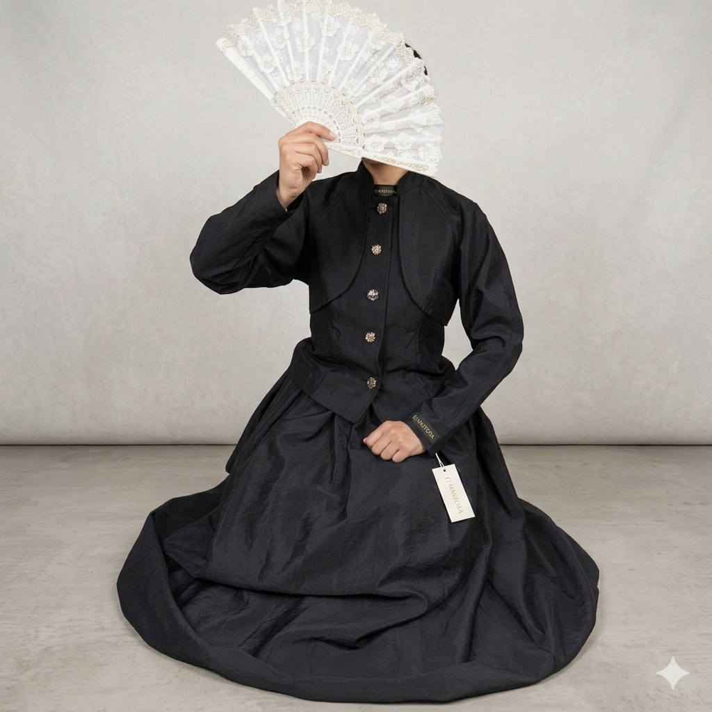 Ensemble Élégance Japonais Noir– Elmastora