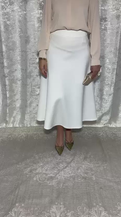 Jupe Longue Satinée – Elmastora